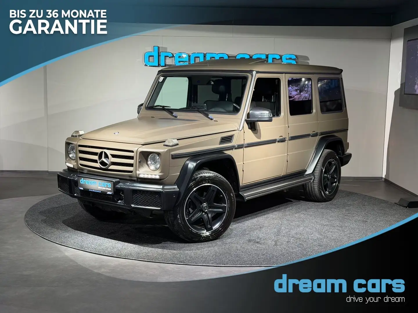 Mercedes-Benz G 500 4MATIC / AMG LINE / Designo / Distronic / TOP ZUS Grün - 1