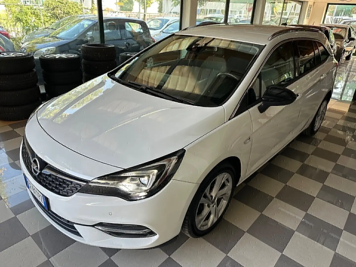 Opel Astra Opel Astra 1.5 CDTI 122 CV S&S Sports Tourer GS Li Blanc - 1