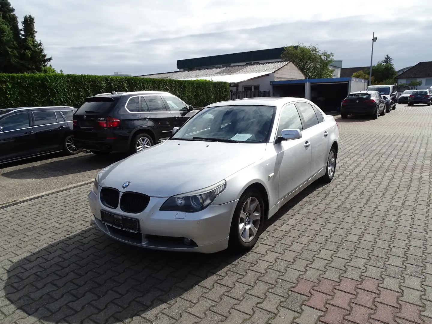 BMW 523 523i GSHD, Automatik, Klima, Xenon, Parktronic Argento - 1