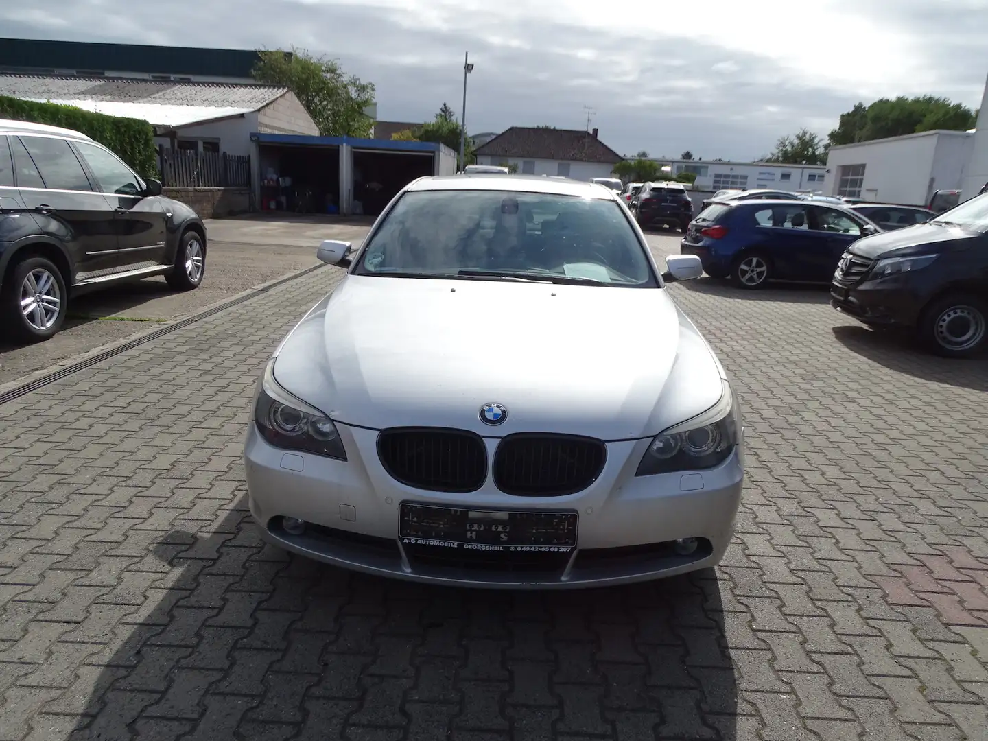 BMW 523 523i GSHD, Automatik, Klima, Xenon, Parktronic Argento - 2