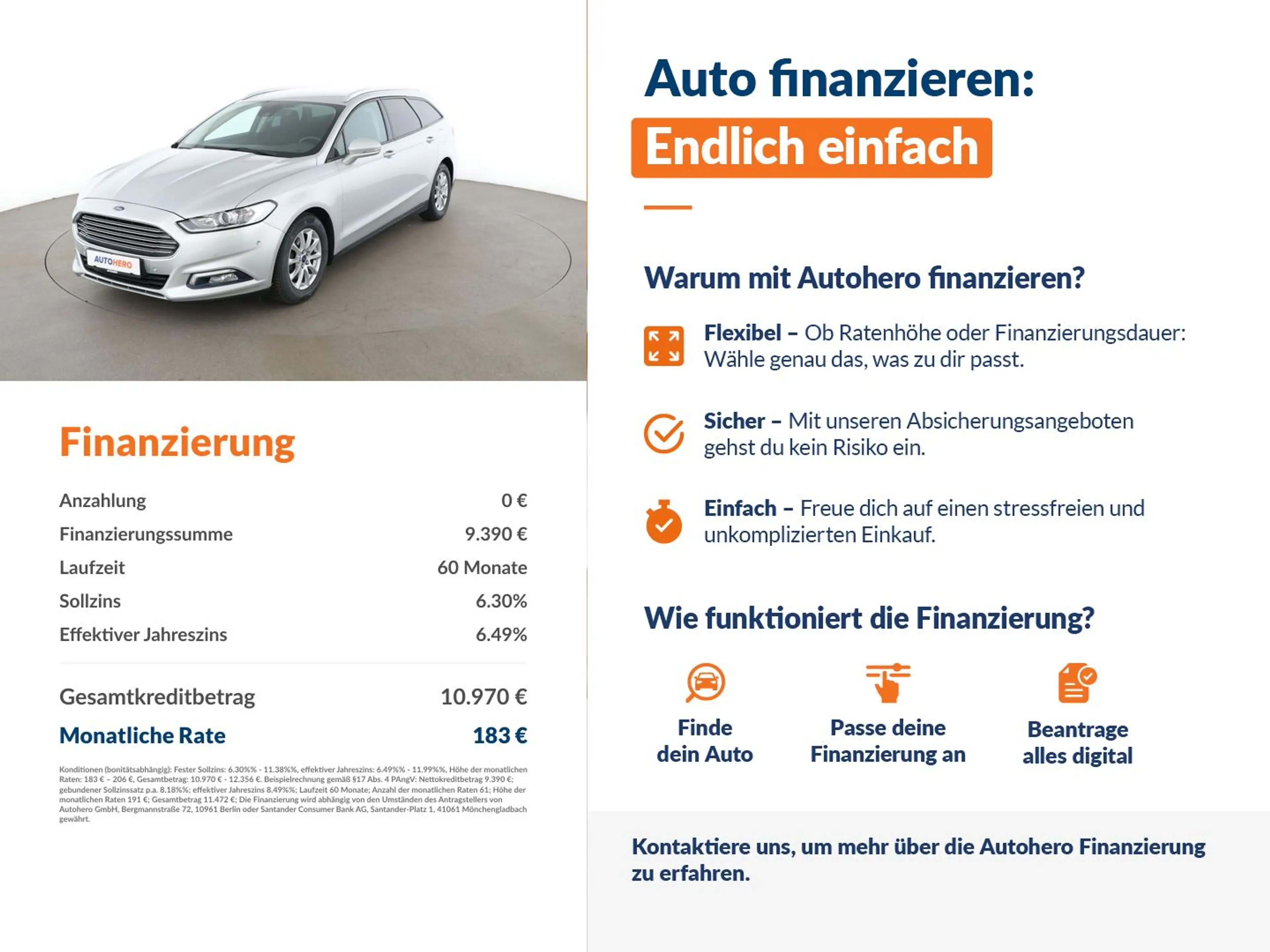 Ford Mondeo 1.5 EcoBoost Business Edition*NAVI*PDC*SHZ* — photo 2