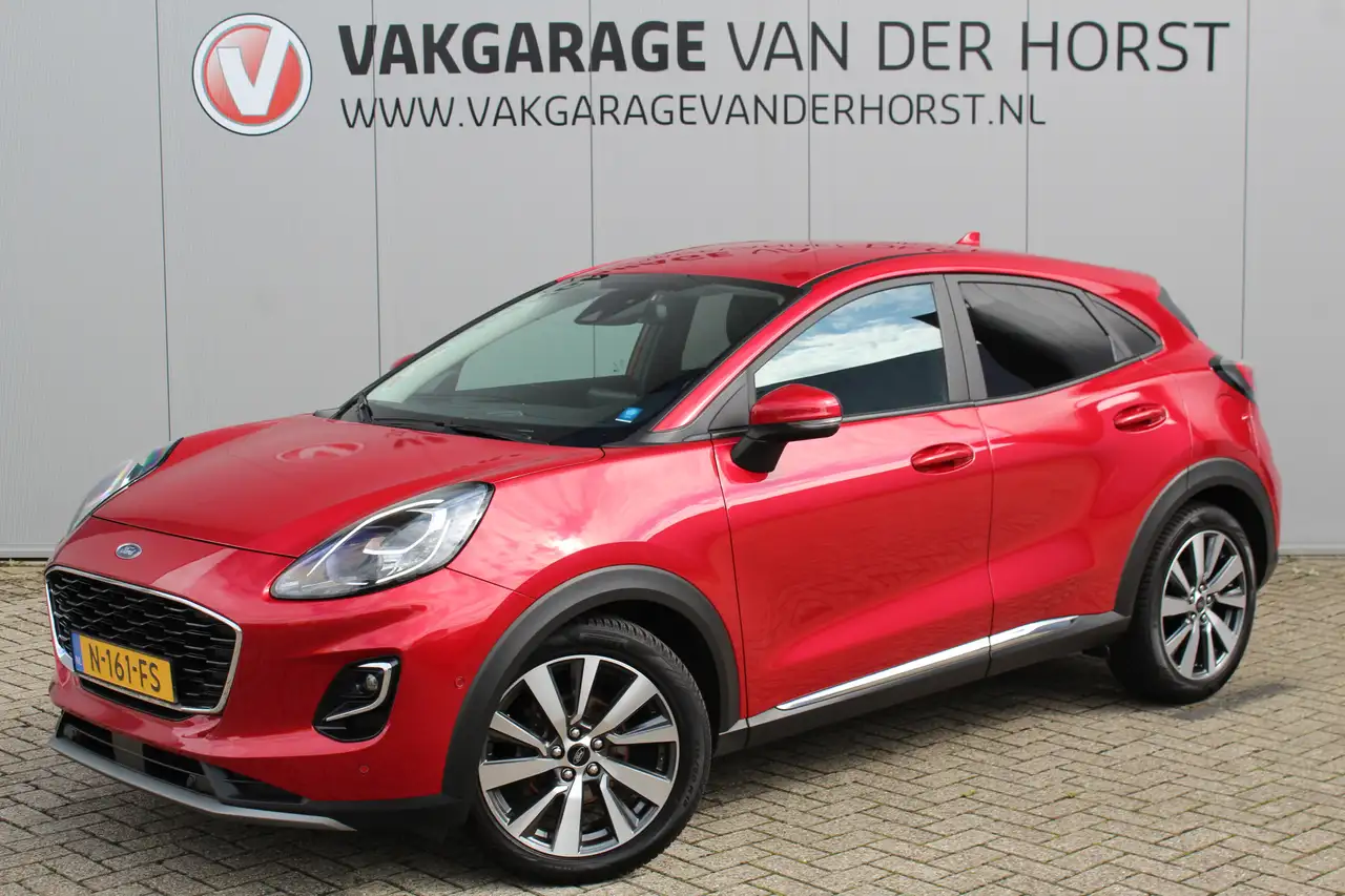 Ford Puma 1.0-125pk EcoBoost Mild-Hybrid Titanium X. Mooie,