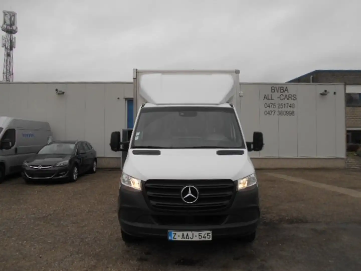 Mercedes-Benz Sprinter 316 koffer4.45 lang dig airco navi +automaat++++++ Blanc - 2