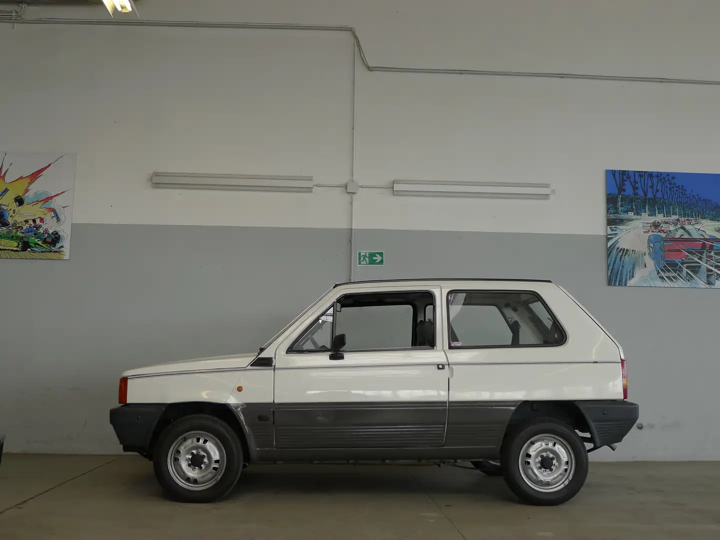 Fiat Panda 30, ungeschweißtes Original im Topzustand Weiß - 1