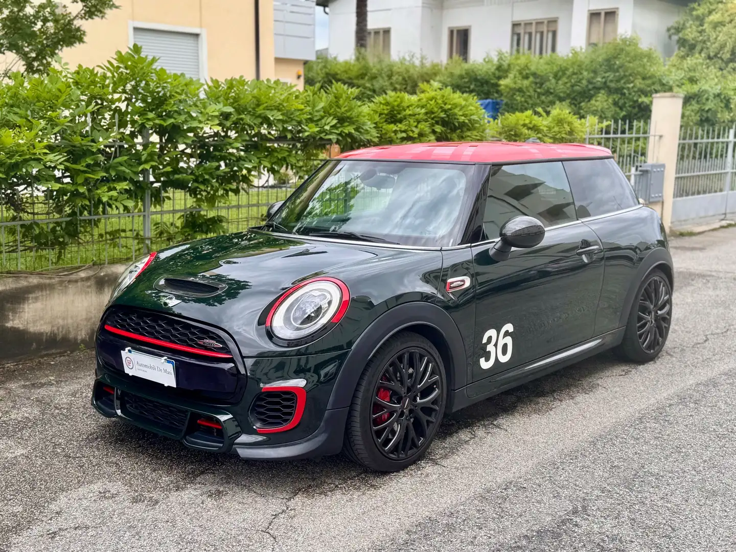 MINI John Cooper Works 2.0 3p auto CHALLENGE EDITION n.36/37 Verde - 1