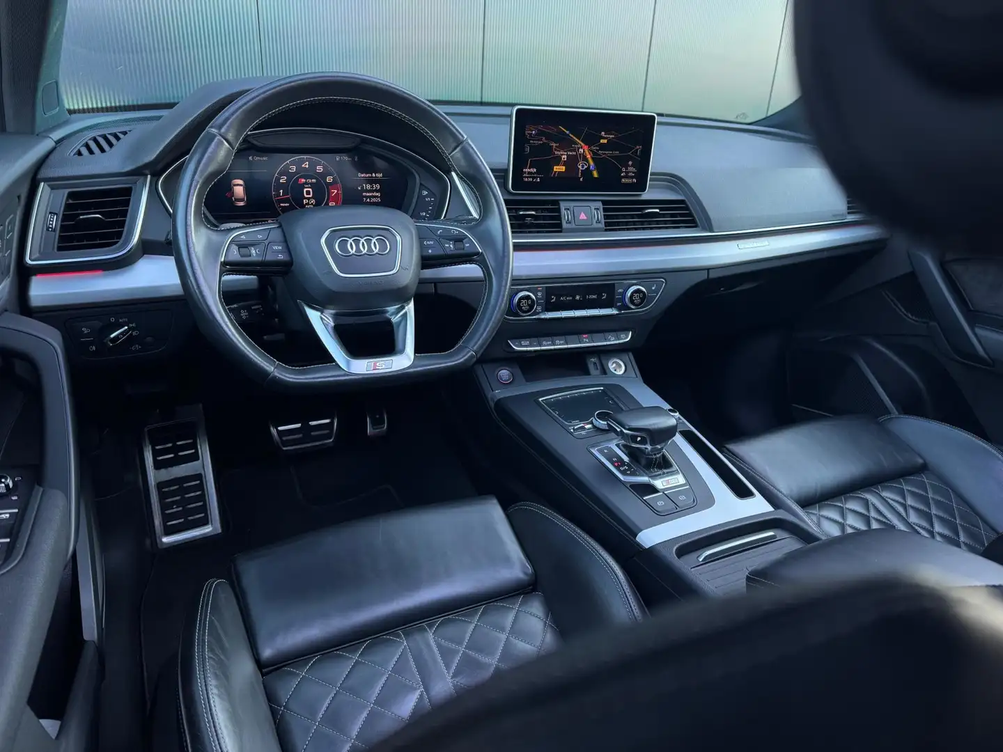 Audi Q5 3.0 TFSI SQ5 quattro Pro Plus|Pano|B&O|RS Leder|AC Zwart - 2