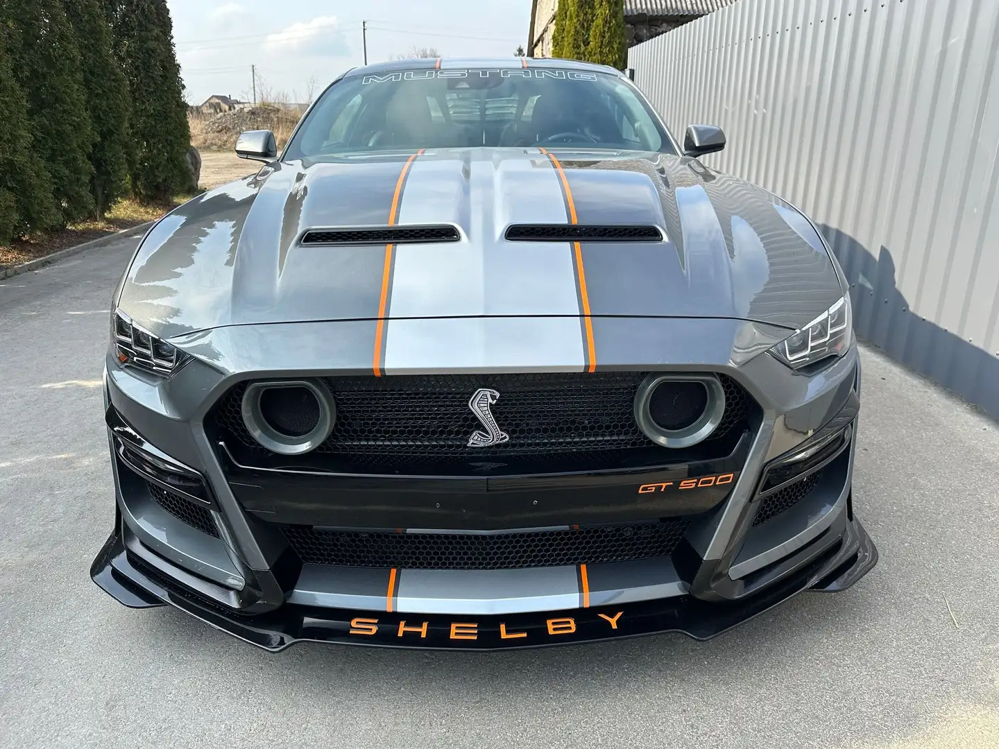 Ford Mustang 2.3 KIT SHELBY 500-ANNO 2021-IVA ESPOSTA Grigio - 2