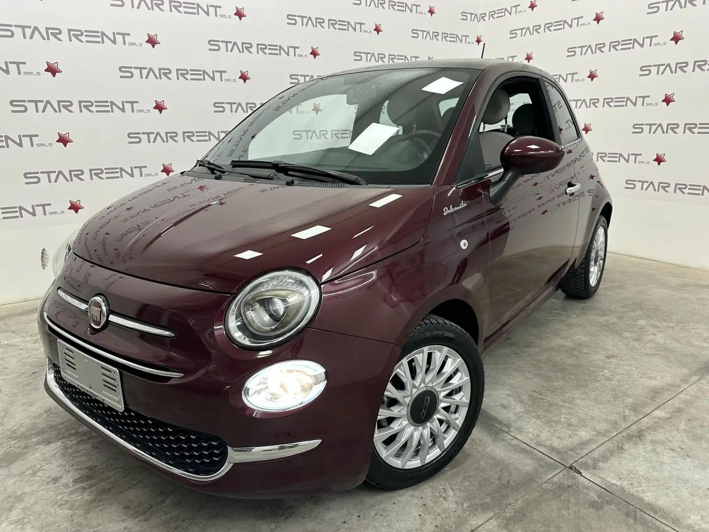 Fiat 500 1.0 Hybrid Dolcevita Rot - 1
