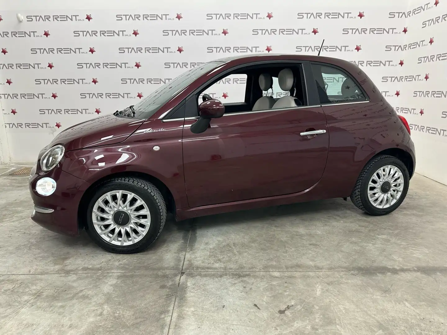 Fiat 500 1.0 Hybrid Dolcevita Rot - 2