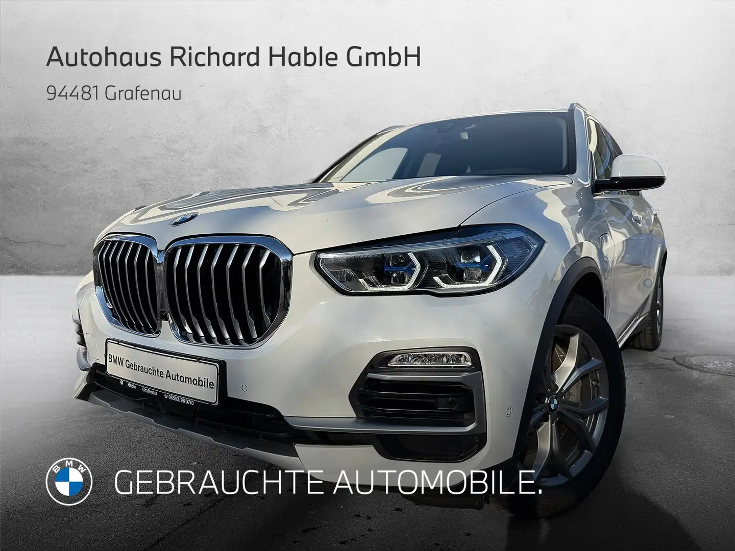 BMW X5 xDrive45e Weiß - 1
