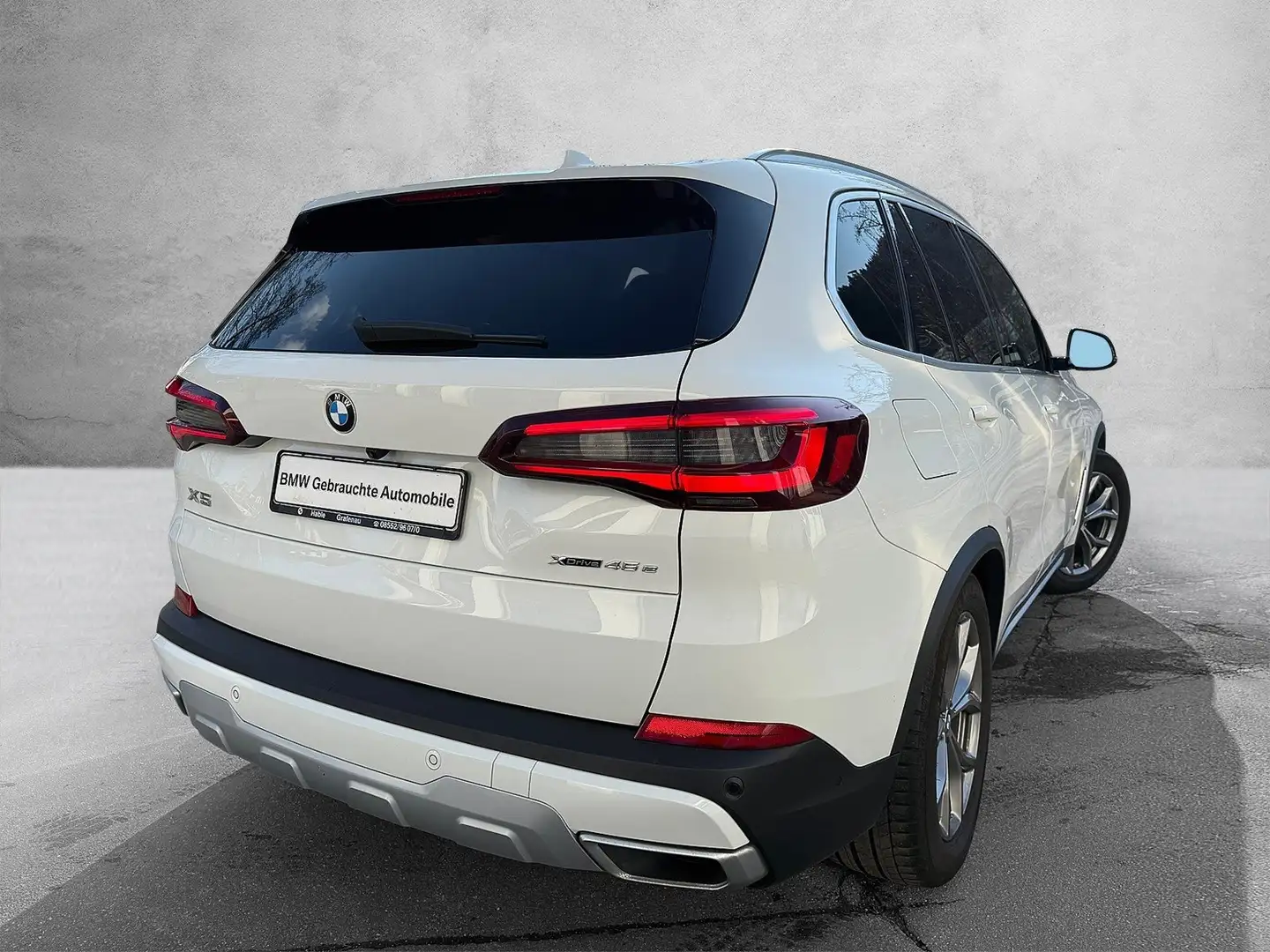 BMW X5 xDrive45e Weiß - 2