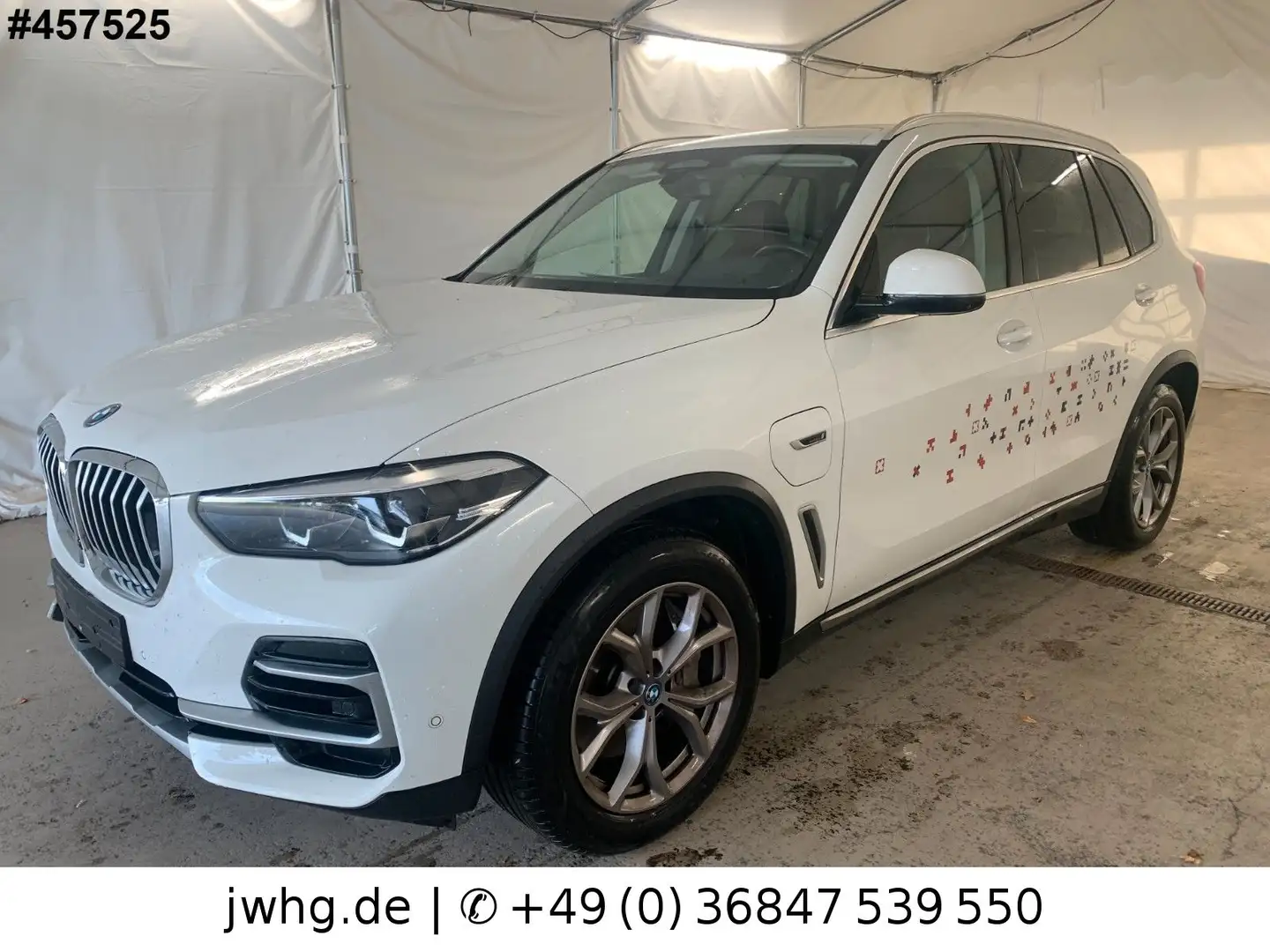 BMW X5 45e xDr xLine DRIVING PRO/360°KAM/HUD/AHK Blanc - 1