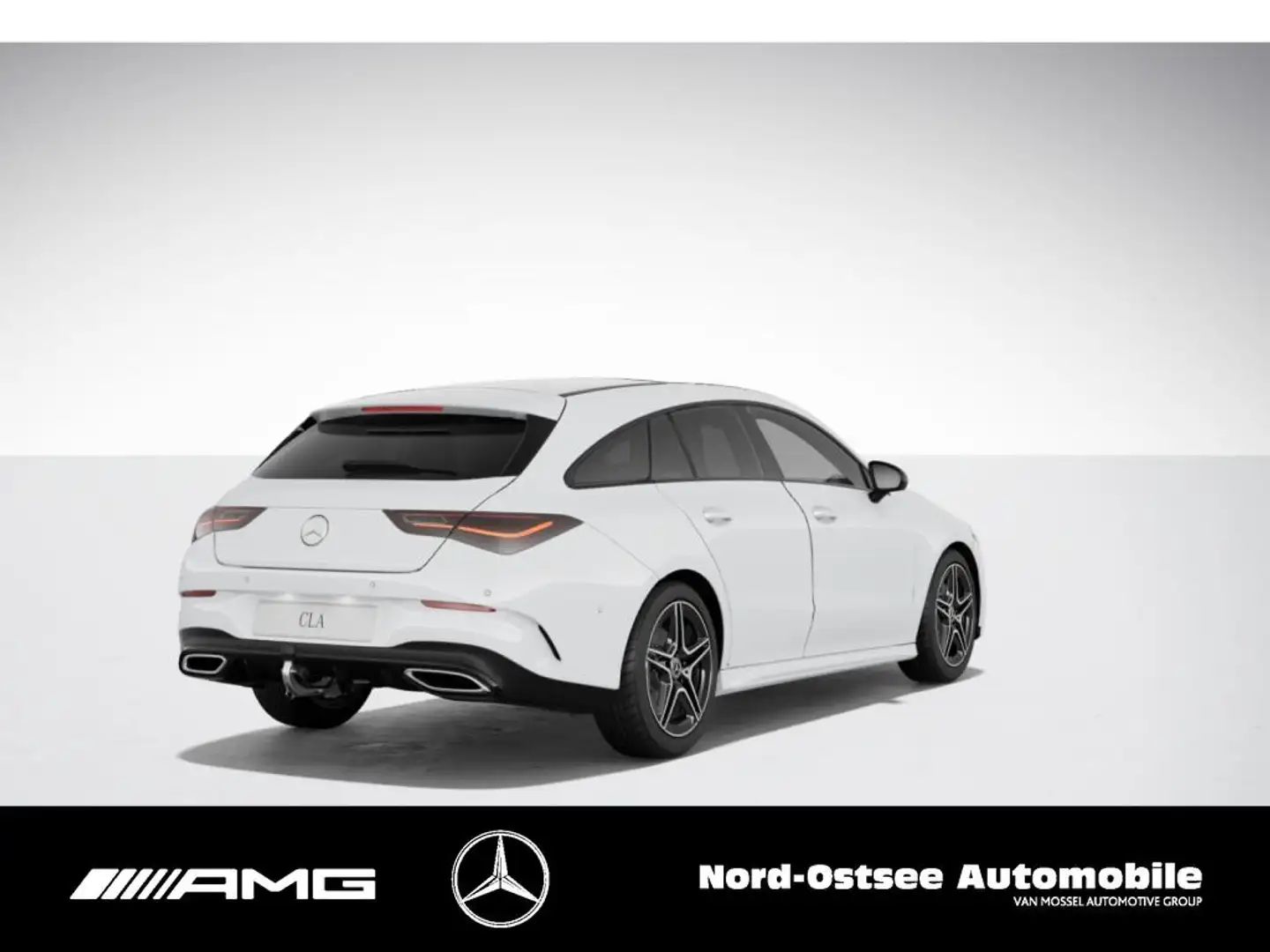Mercedes-Benz CLA 200 SB AMG PREM. NIGHT PANO AHK KAMERA KEYLE Blanco - 2