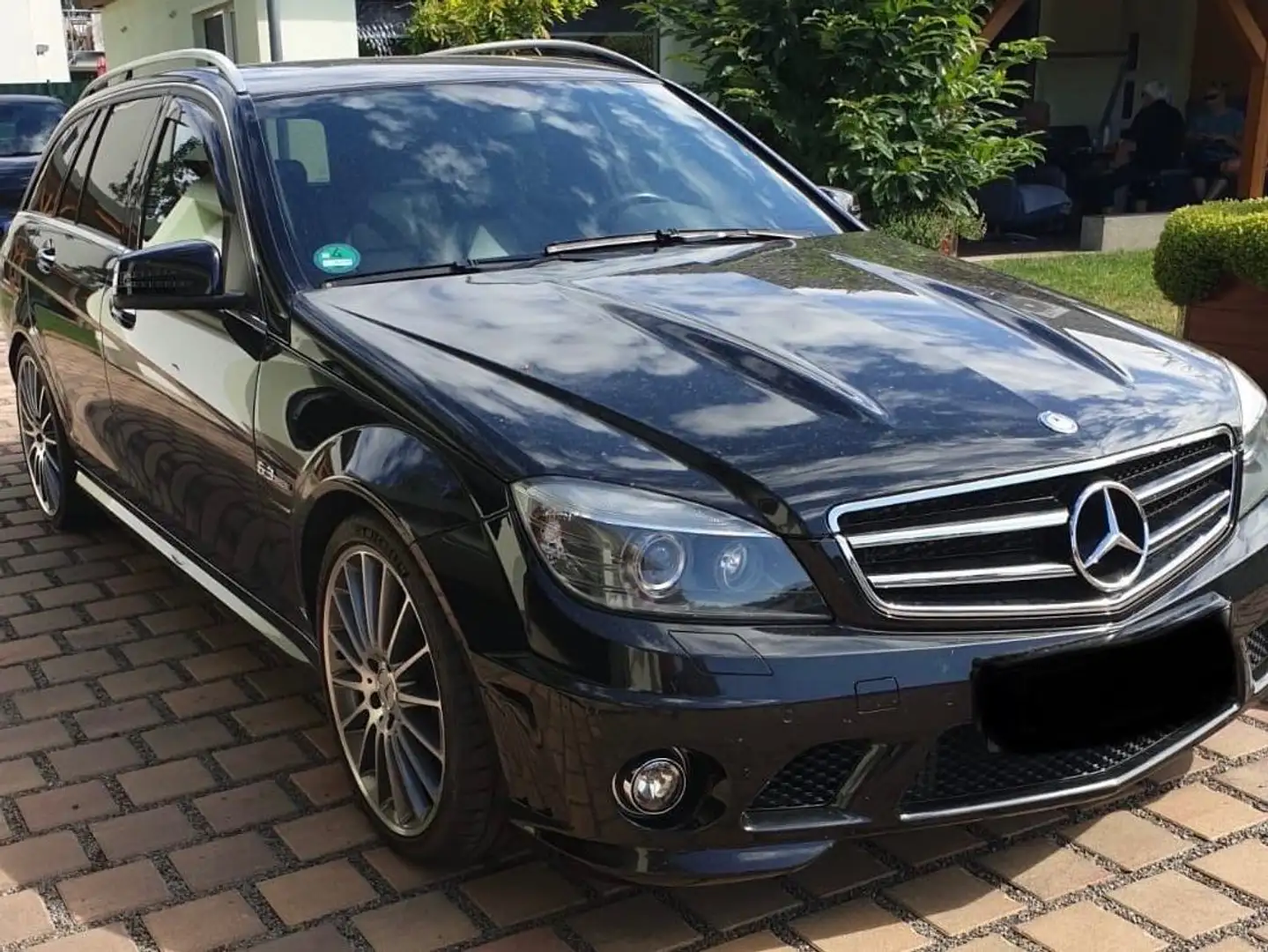 Mercedes-Benz C 63 AMG C 63 T AMG HARMAN-KARDON KAMERA SCHECKHEFTGEPFLEGT Schwarz - 1