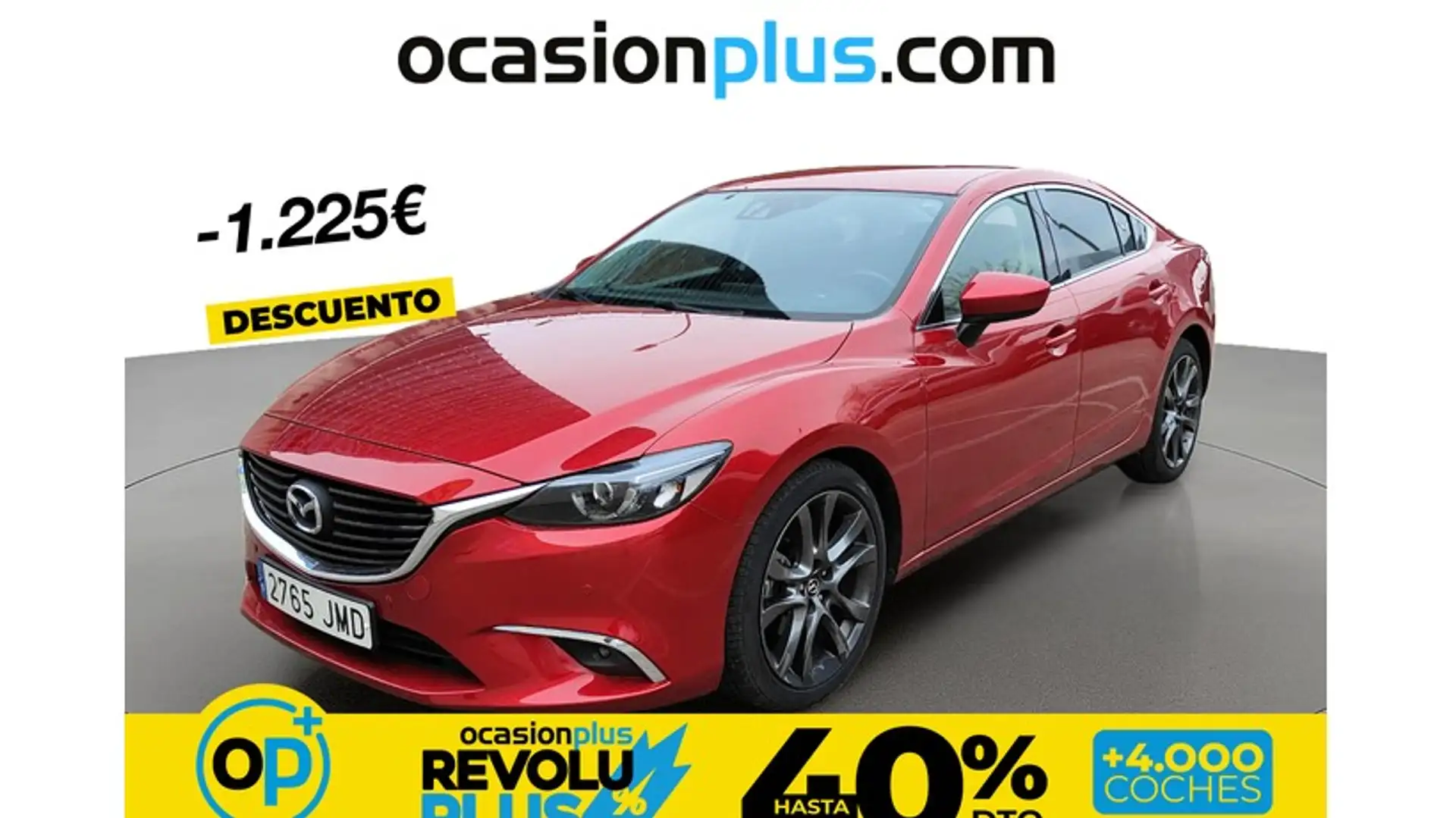 Mazda 6 2.2DE Luxury (Navi) 129kW Rojo - 1