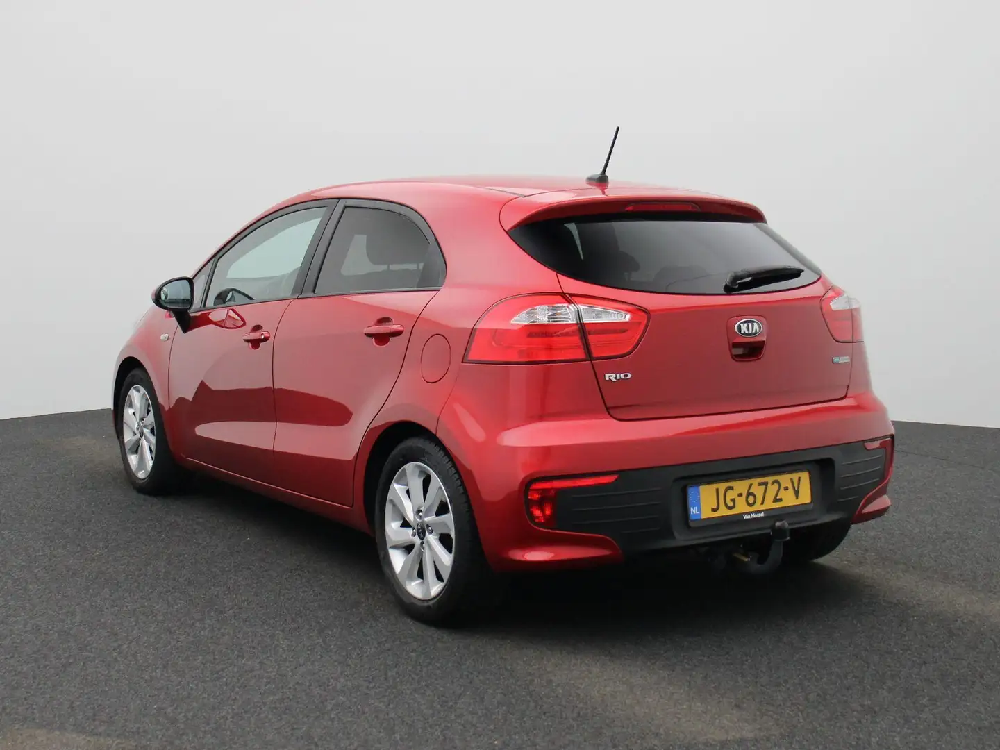 Kia Rio 1.2 CVVT DynamicLine | Achteruitrijcamera | Airco Rood - 2