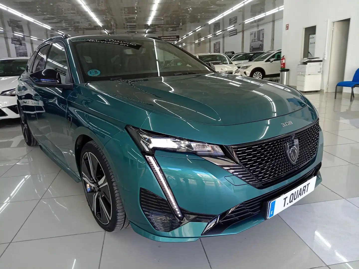 Peugeot 308 SW 1.5 BlueHDi S&S GT EAT8 130 Bleu - 2