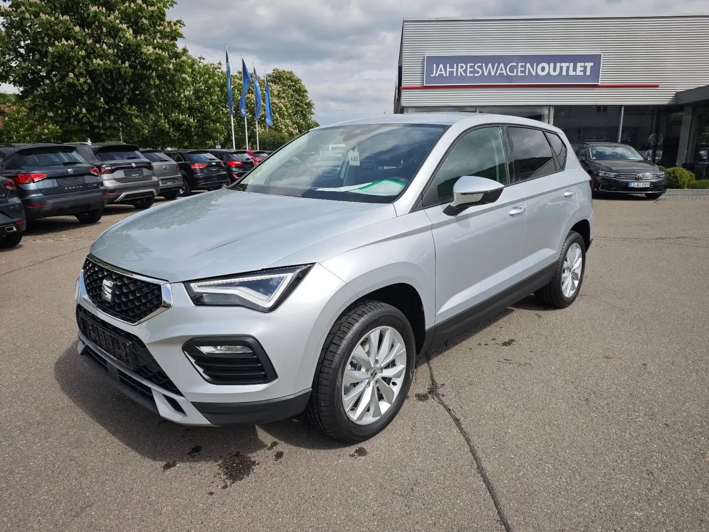 SEAT Ateca Style 150PS DSG #KAMERA #APP #LED #ACC Silber - 2