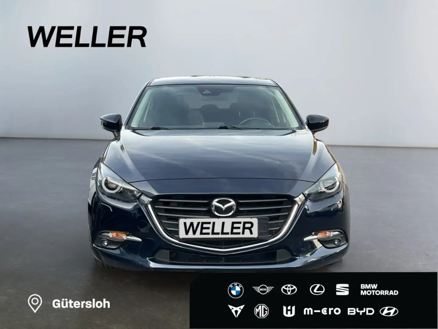 Mazda 3 SKYACTIV-G 120 KIZOKU *LED*HUD*Kamera*SHZ*PDC* Blau - 2