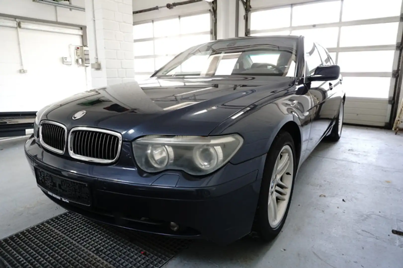 BMW 745 745i DYNAMIC DRIVE SITZLÜFTUNG LEDER NAVI GLASDA Azul - 2