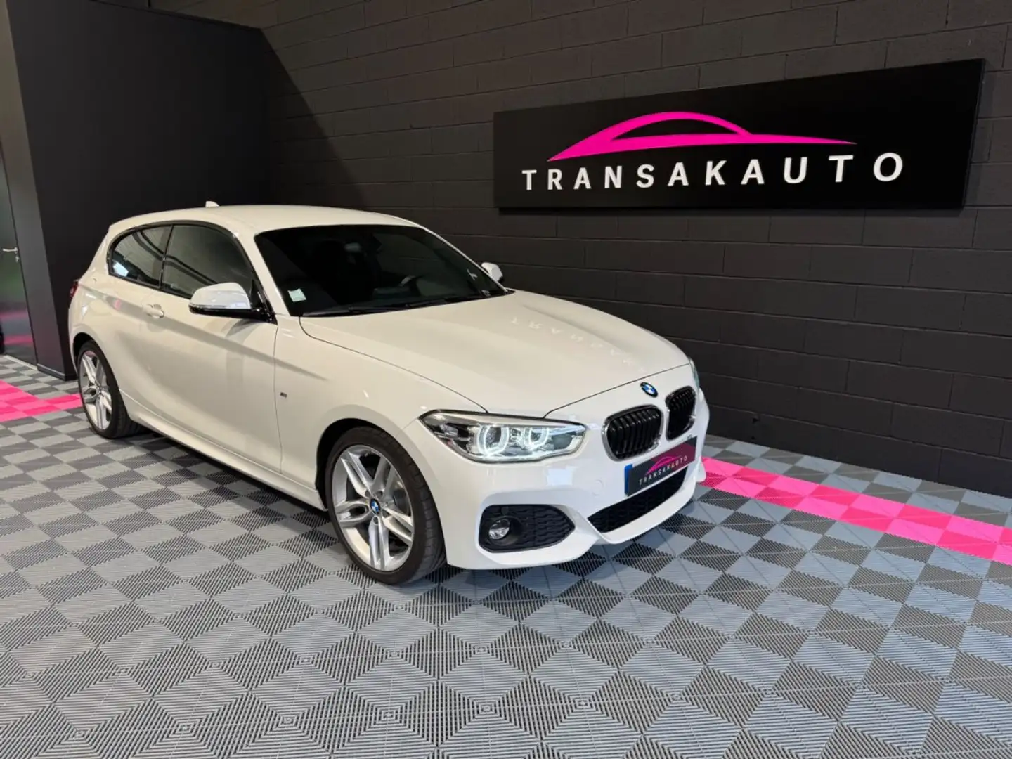 BMW 120 SERIE F21 LCI 120i 184 ch M Sport Blanc - 1