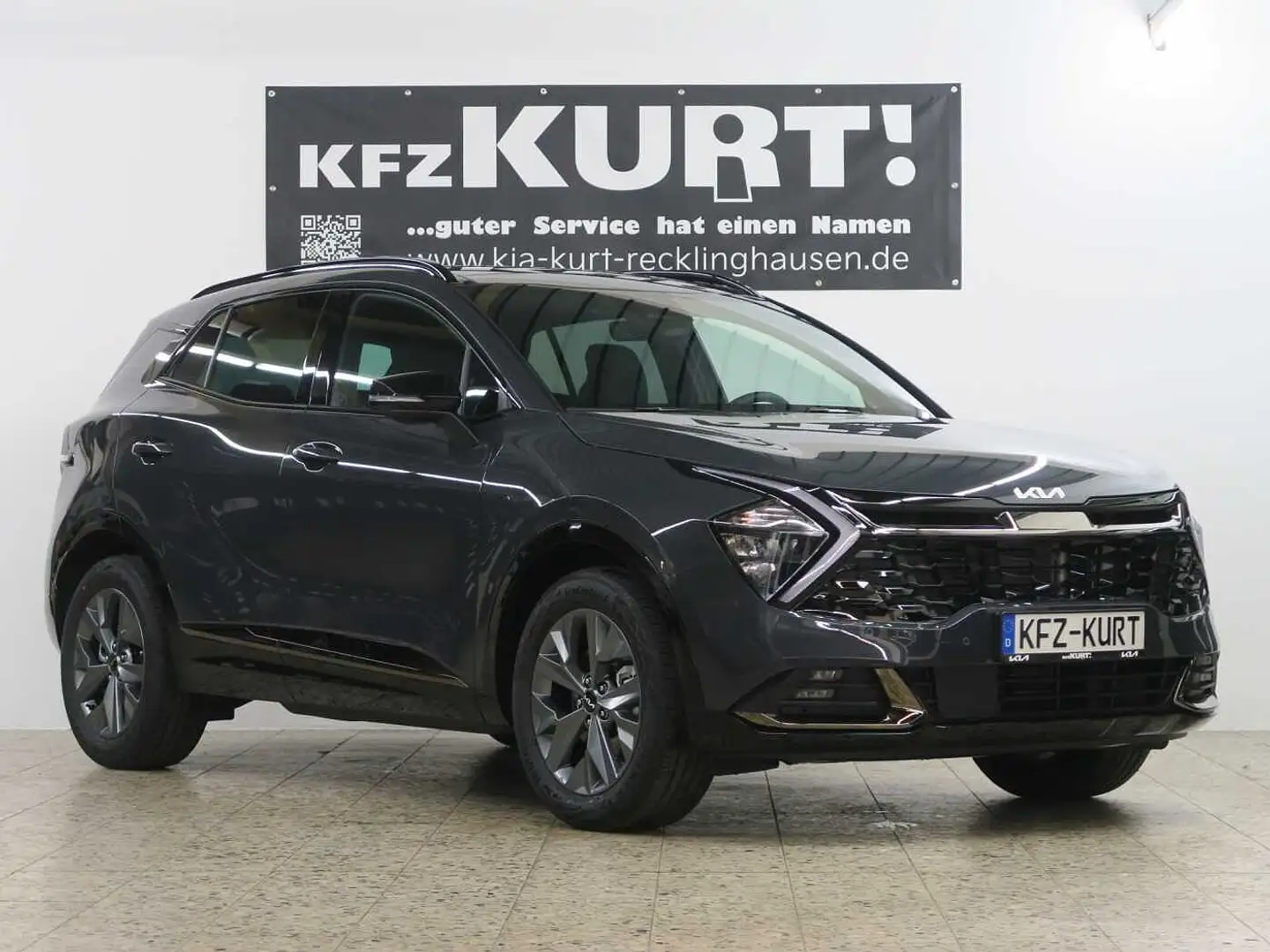 Kia Sportage 1.6 T-GDI Hybrid AWD Aut. Nightline! Gris - 1