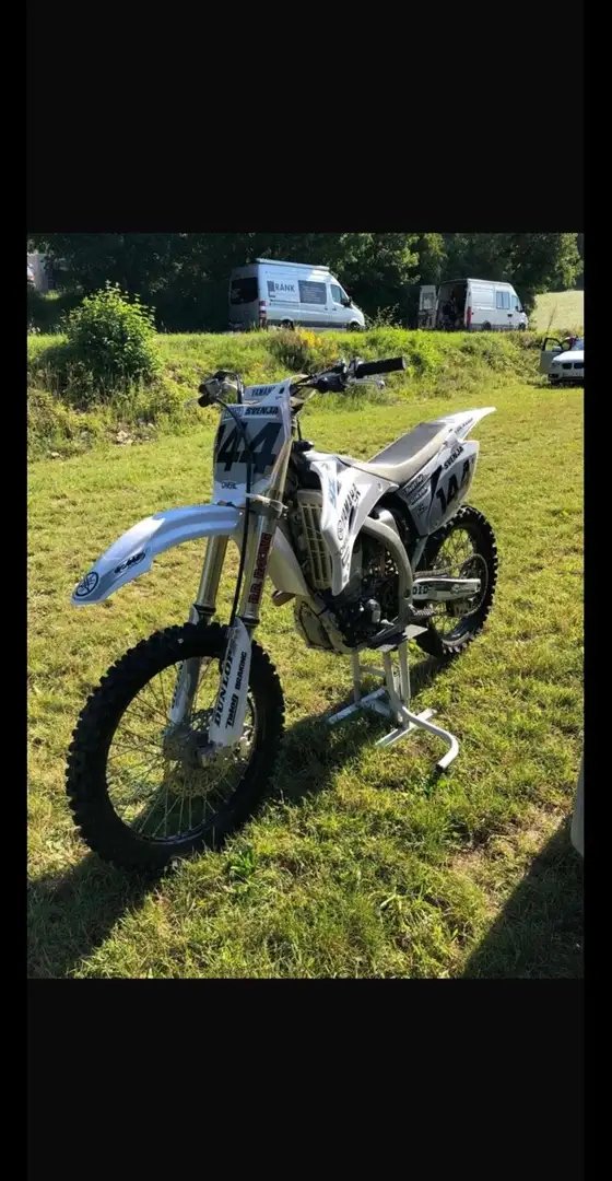 Yamaha YZ 250 YZ250F Blanc - 2