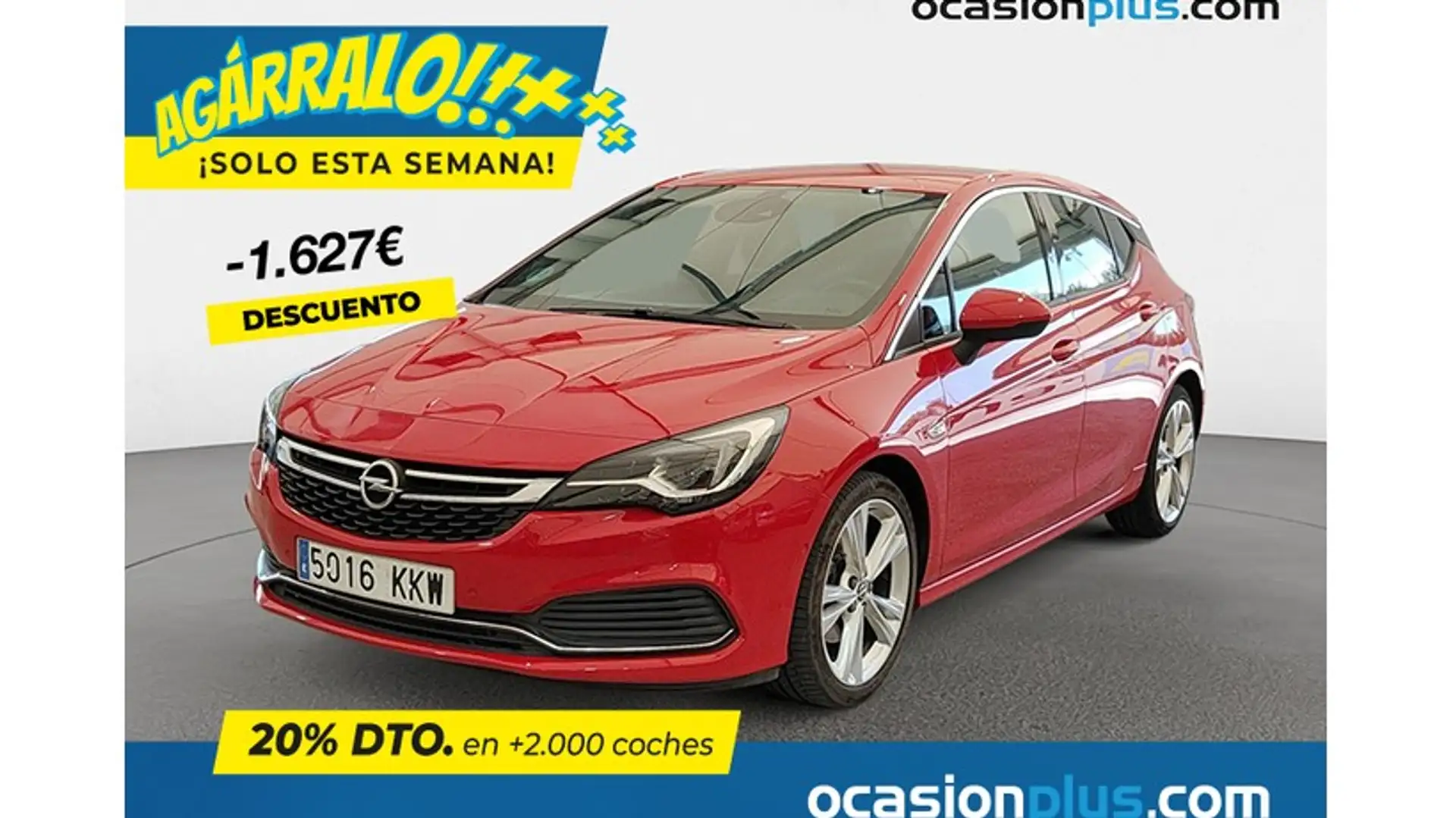 Opel Astra 1.6T S/S GSi Line 200 Rood - 1