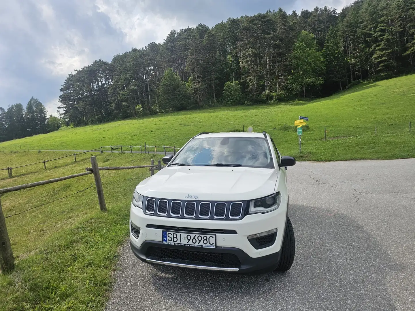 Jeep Compass Compass 2,4 Limited 4WD Aut. Limited Weiß - 1