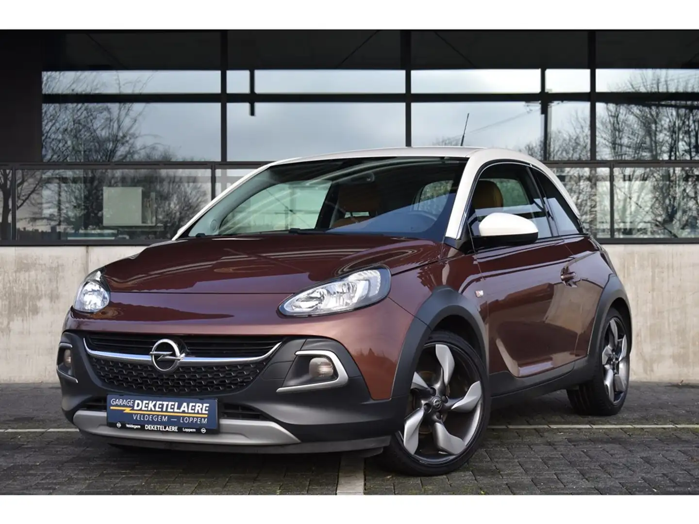 Opel Adam 1.4 S/S ROCKS *Navi via App*El.Airco*Parkeersensor Gris - 1
