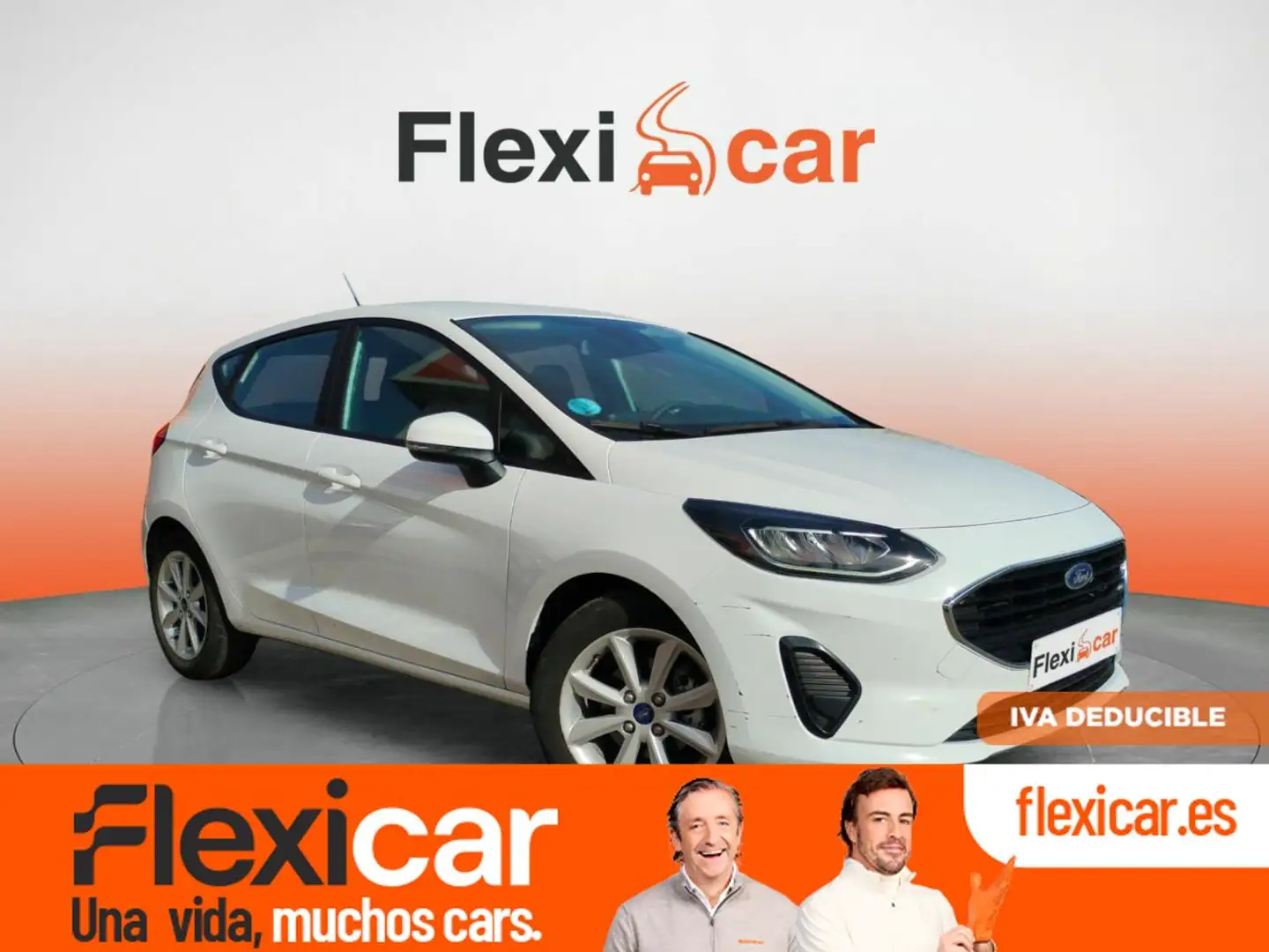 Ford Fiesta 1.0 EcoBoost Trend 100 Blanco - 1