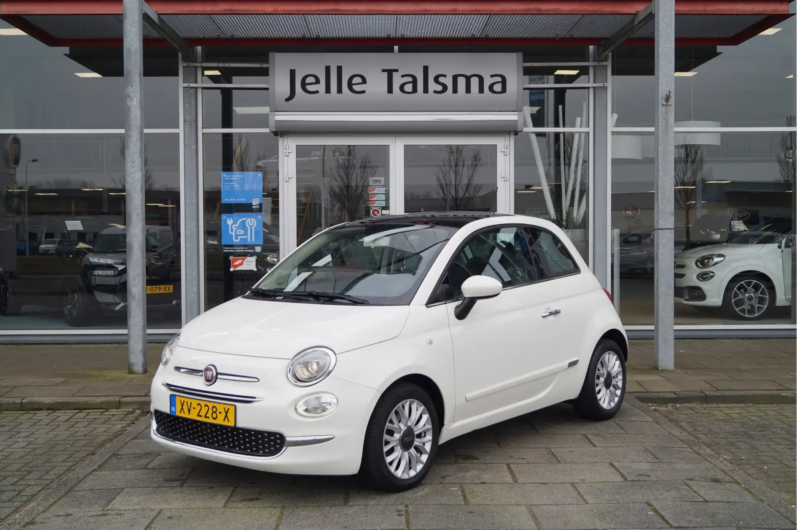 Fiat 500 TwinAir Turbo 80pk Collezione│Cruise│CarPlay│Clima Wit - 1