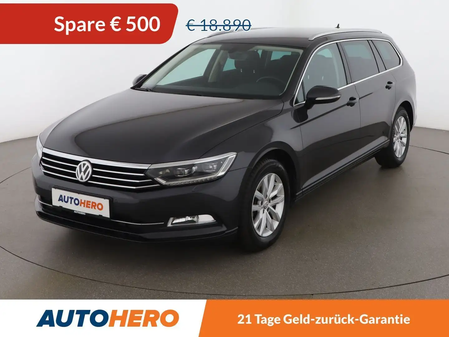 Volkswagen Passat 1.6 TDI Comfortline BlueMotion *NAVI*ACC*SHZ*BT* Grau - 1