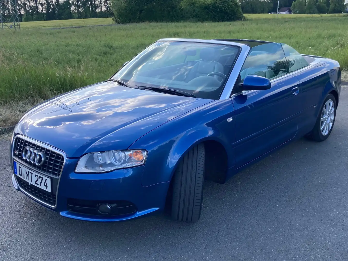 Audi A4 A4 Cabriolet 2.7 TDI DPF multitronic Kék - 1