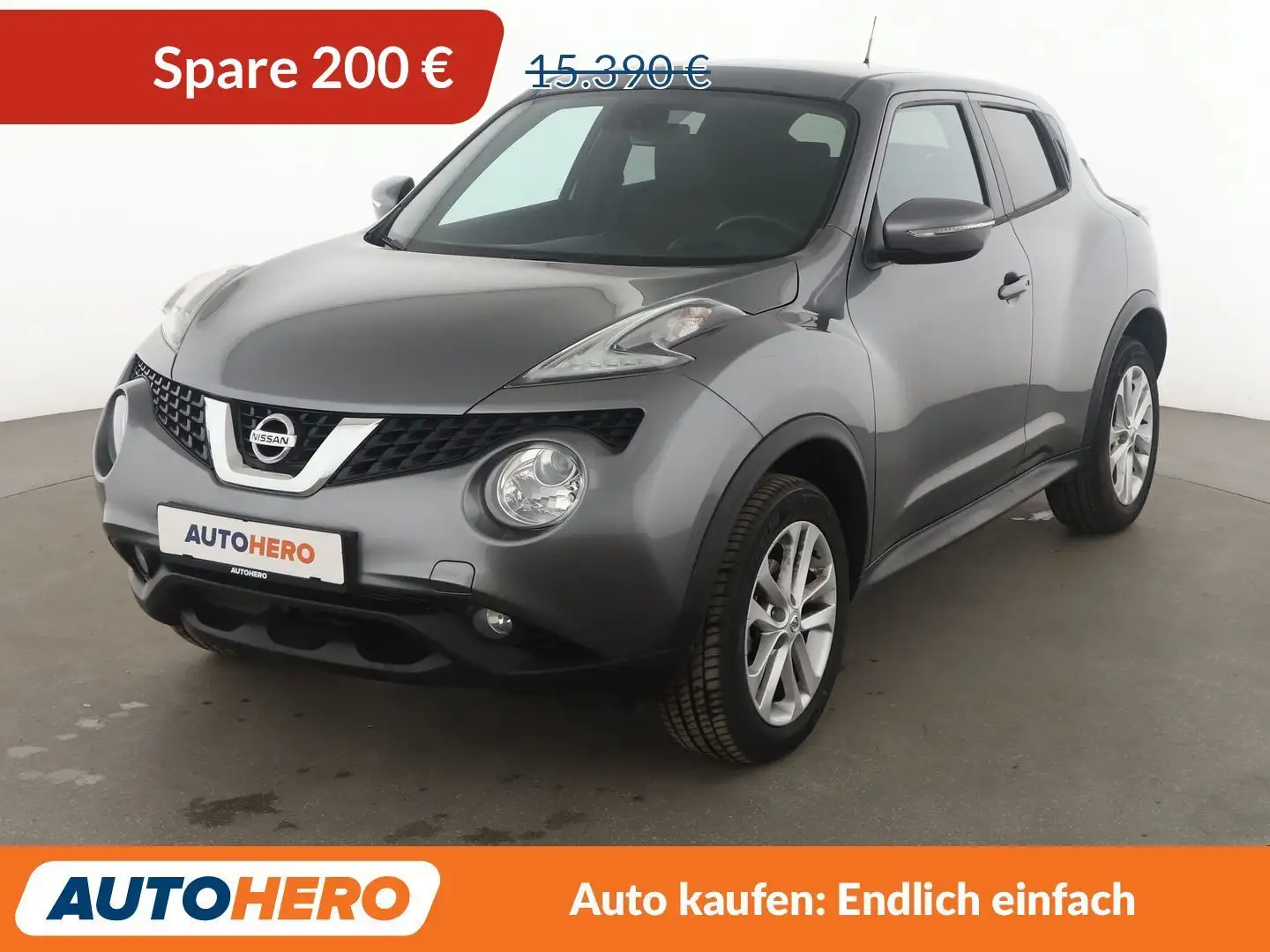 Nissan Juke 1.6 N-Connecta *NAVI*CAM*SHZ*ALU*TEMPO* Grau - 1