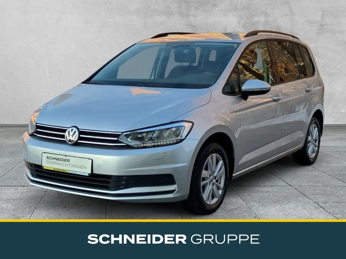 Volkswagen Touran COMFORTLINE 2.0 TDI DSG KLIMA+SHZ+ACC+PDC Plateado - 1