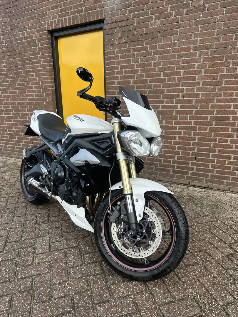 Triumph Street Triple 675 Wit - 1