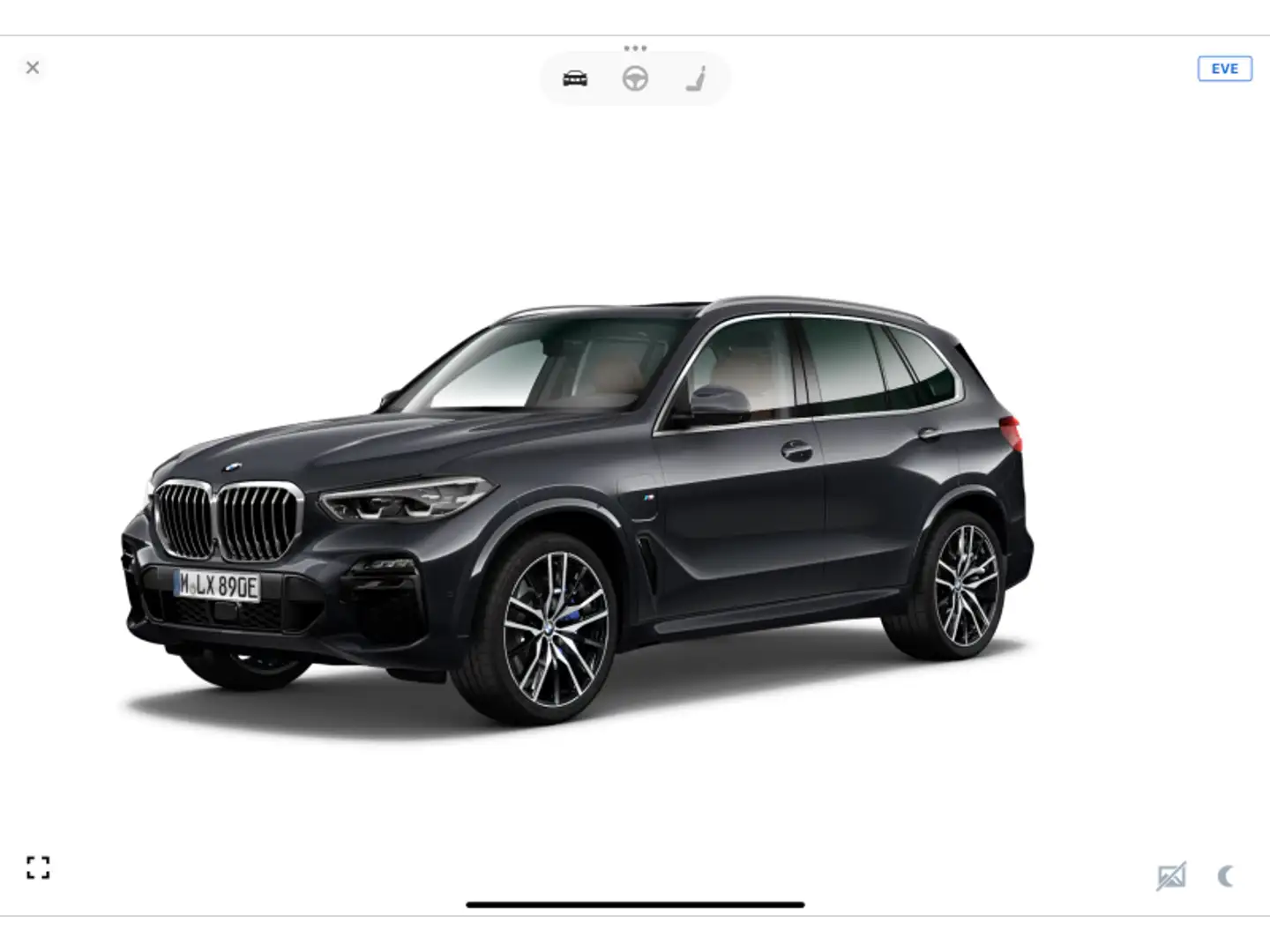 BMW X5 X5 M Sport 45e Gris - 1