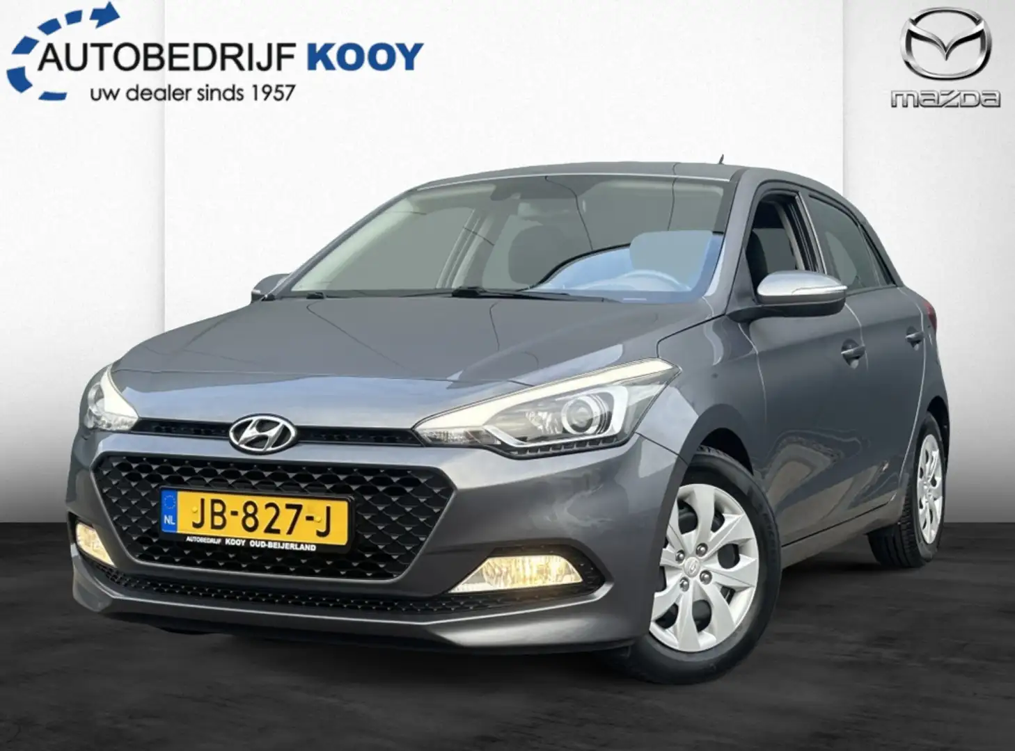 Hyundai i20 1.2 HP i-Motion Comfort Gris - 1