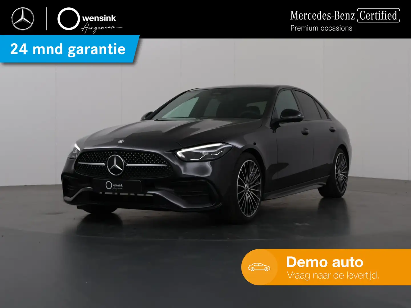 Mercedes-Benz C 180 Klasse Star Edition AMG Line | Panoramadak | Burme Grijs - 1