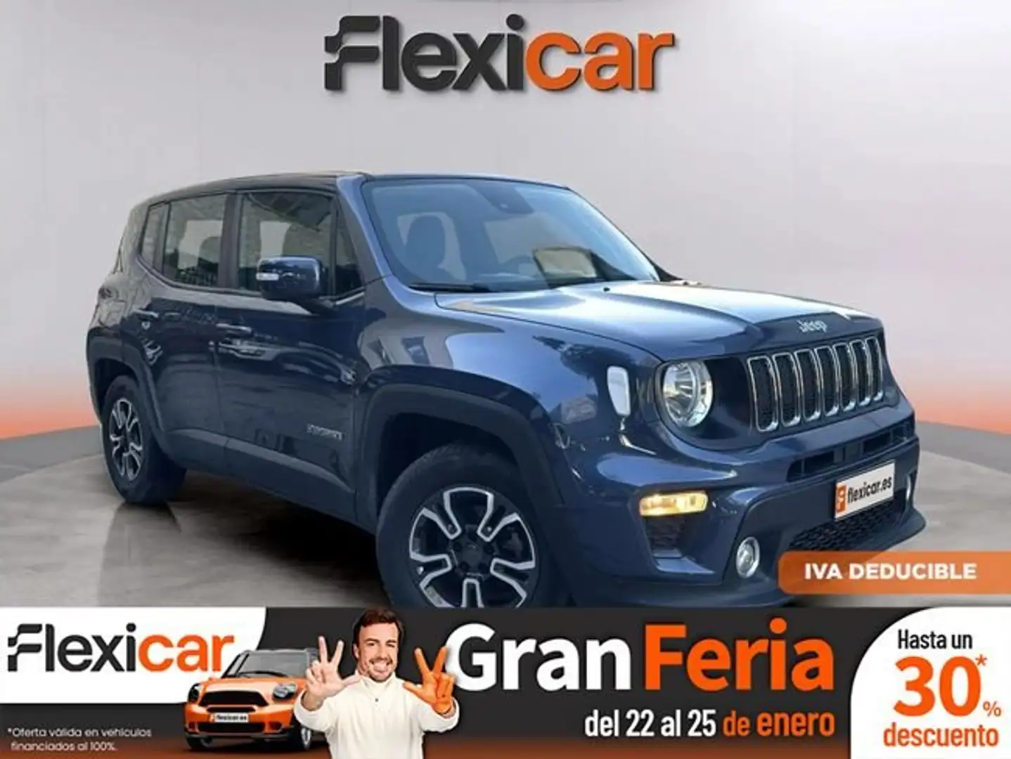 Jeep Renegade 1.6Mjt Limited 4x2 Grau - 1