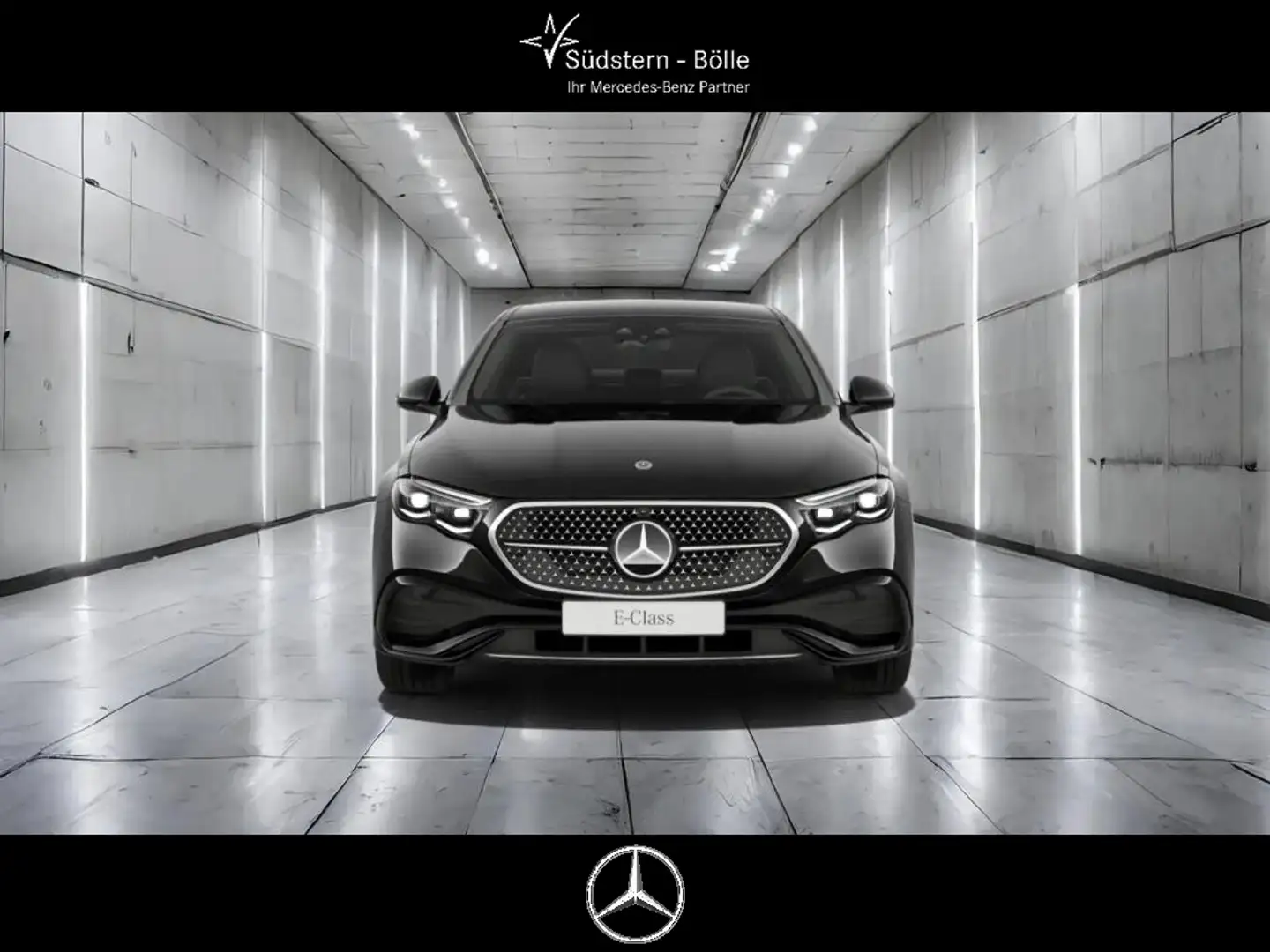 Mercedes-Benz E 200 4M +AMG+DISTRO+SHZ+NAVI+AMBIENTE+MEMORY Noir - 2