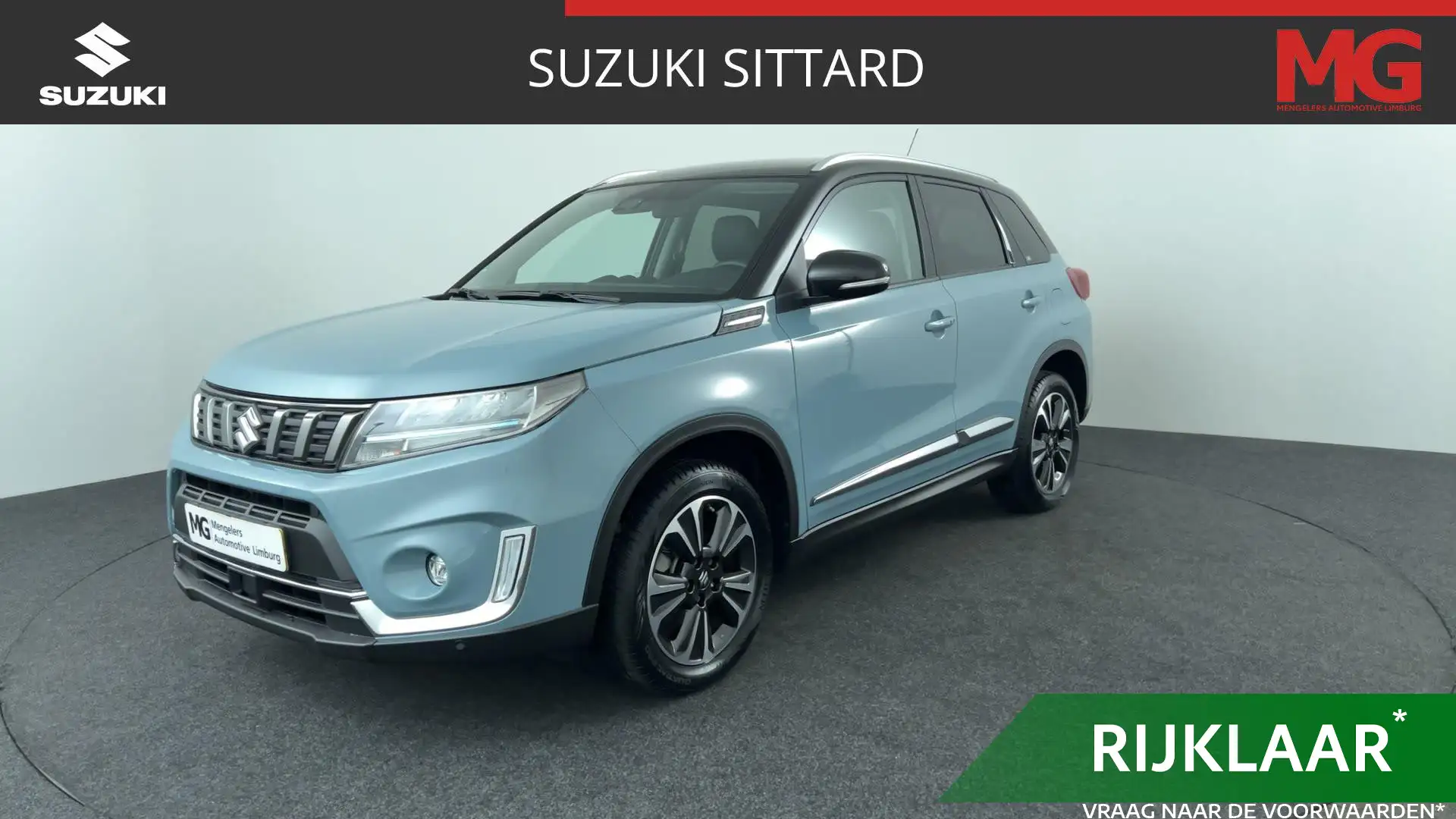 Suzuki Vitara 1.5 Hybrid Style AllGrip | Rijklaar | Blauw - 1