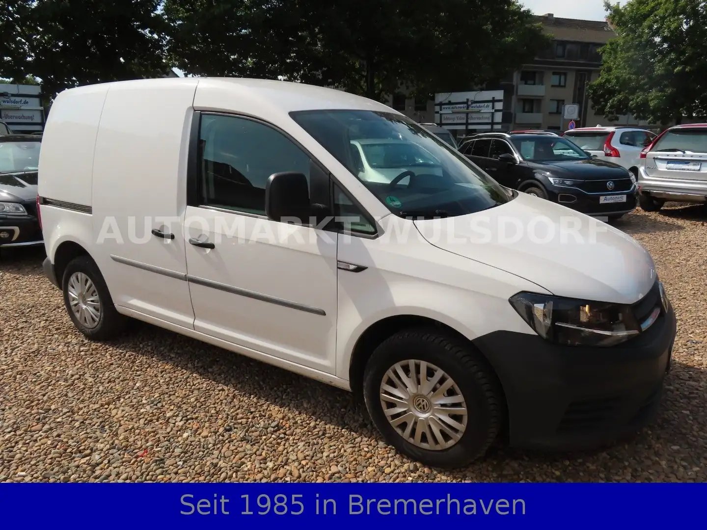 Volkswagen Caddy Nfz Kasten 2,0 TDI,Klima,AHK,2 Sitze Weiß - 1
