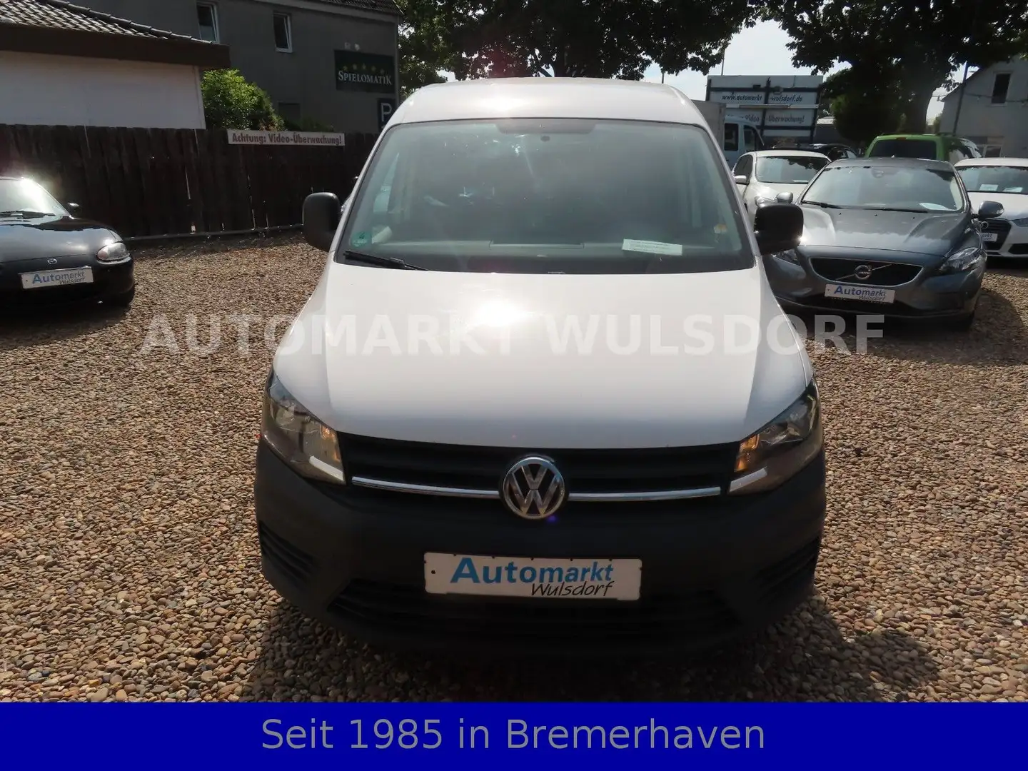 Volkswagen Caddy Nfz Kasten 2,0 TDI,Klima,AHK,2 Sitze Weiß - 2