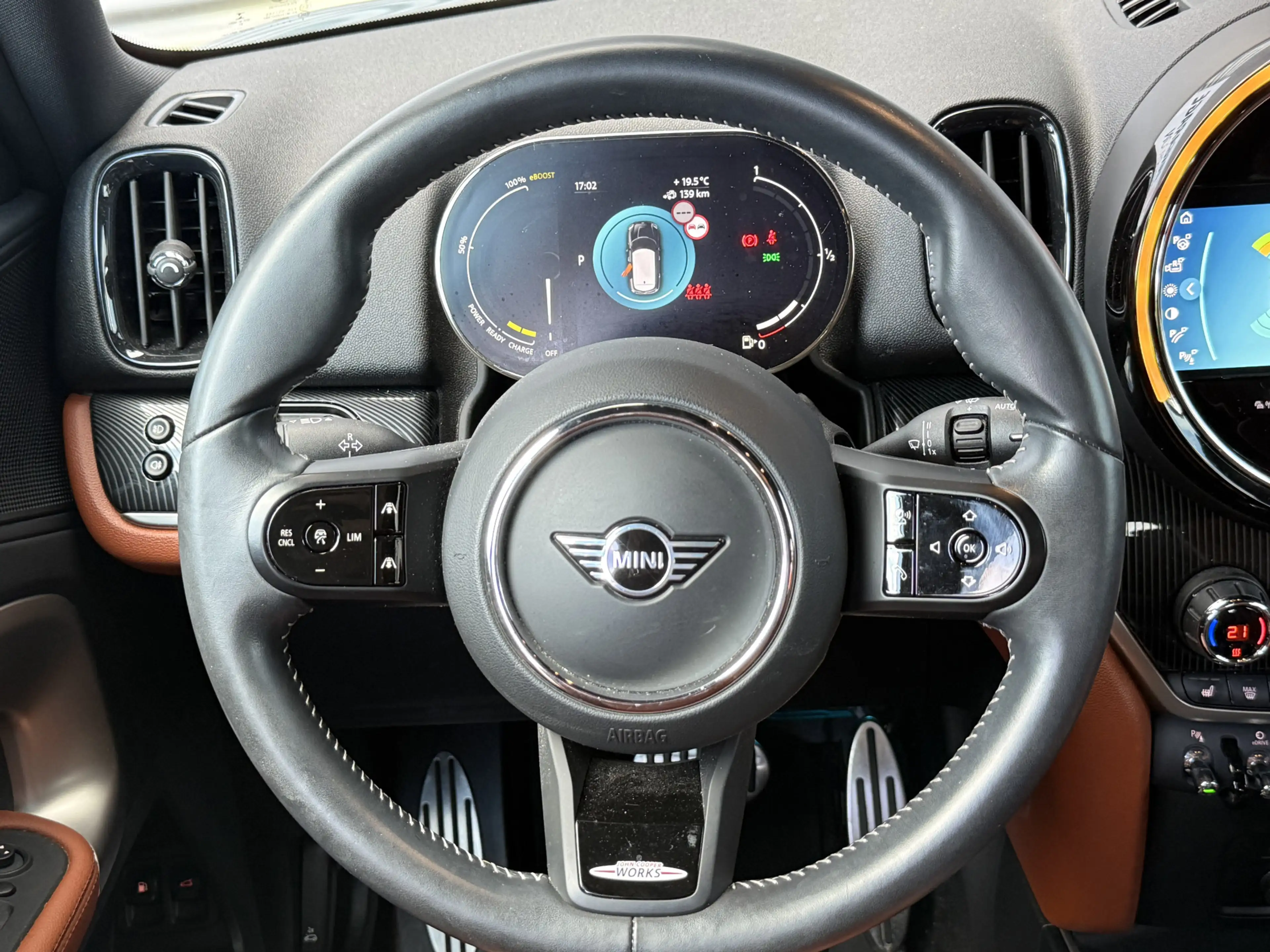 MINI Cooper SE Countryman 1.5 ALL4 Chili JCW TRIM,NAV/CAM,LEER — photo 12