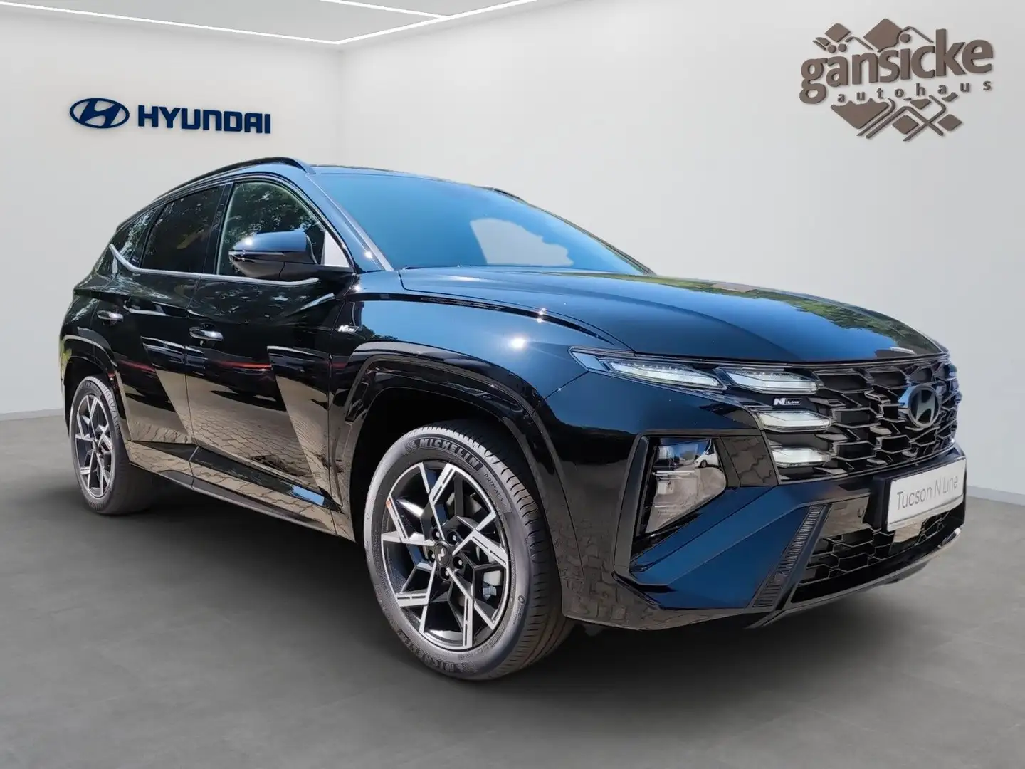 Hyundai TUCSON 1.6 T-GDI Hybrid N Line Auto MY25 Noir - 2
