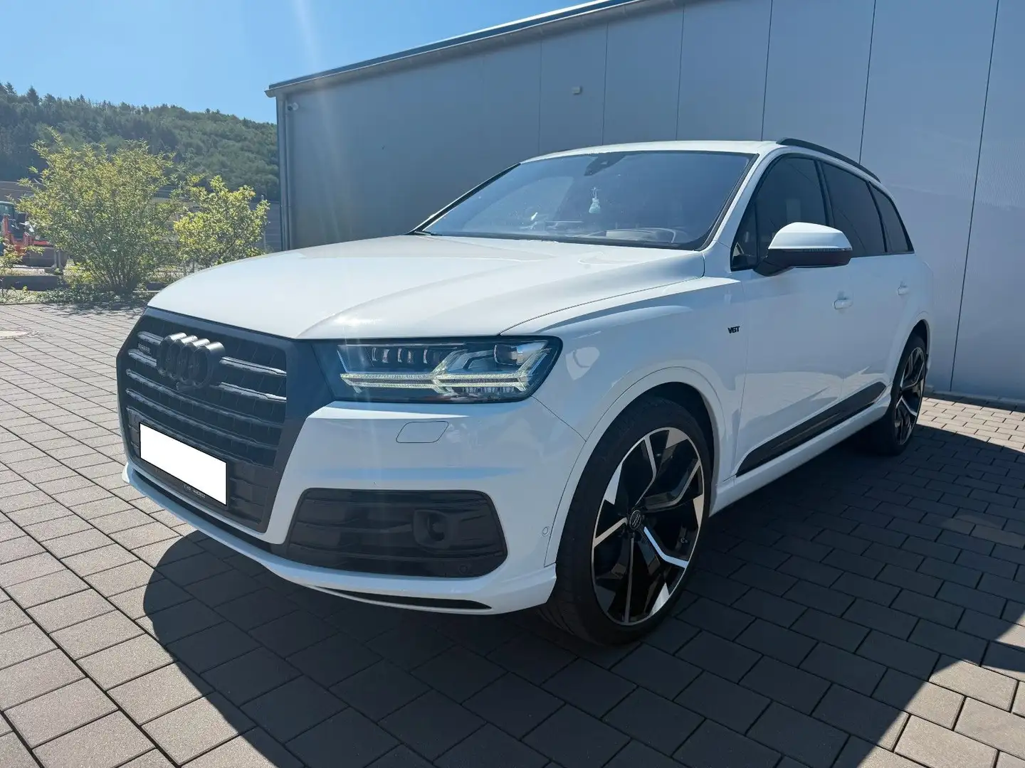 Audi Q7 3.0 TDI quatro S-LINE/NAVI/LEDER/LED/PANO/ACC Blanc - 1