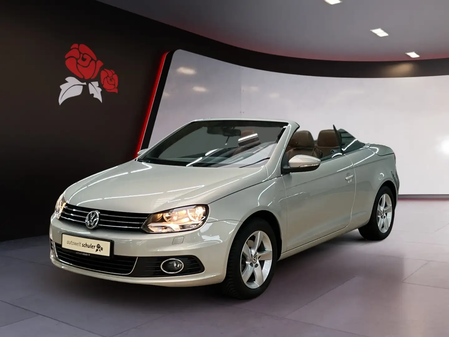 Volkswagen Eos 1.4 TSI Sitzheizung Leder PDC hinten Argent - 2