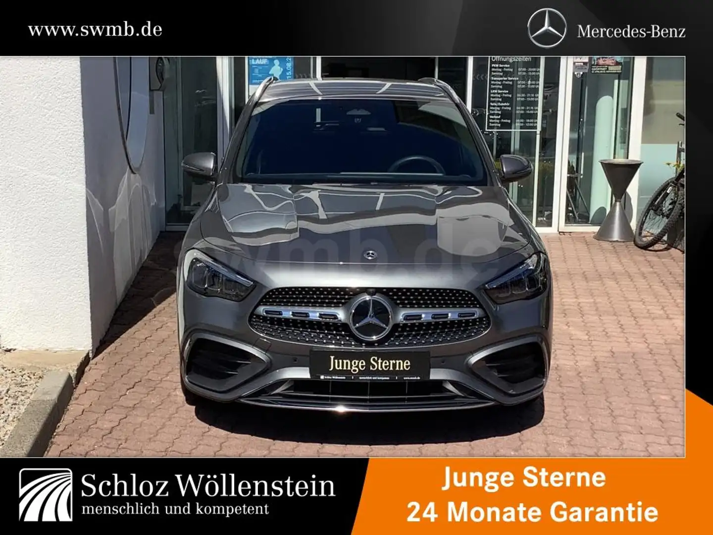 Mercedes-Benz GLA 200 d AMG/LED/AHK/DISTRONIC/Keyless/RfCam/EDW Grau - 2